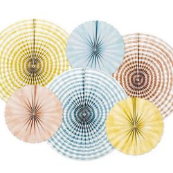 Rosetter/ 6 Stk. Summertime