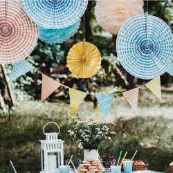 Rosetter/ 6 Stk. Summertime