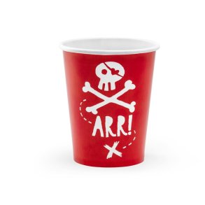 Pirat Papkrus/ 6 Stk. 