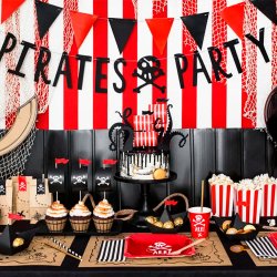 Pirat Cupcake Kit / 6 stk.