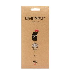 Pirat Cupcake Kit / 6 stk.