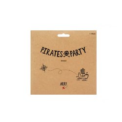 Pirates Party Banner / Sort