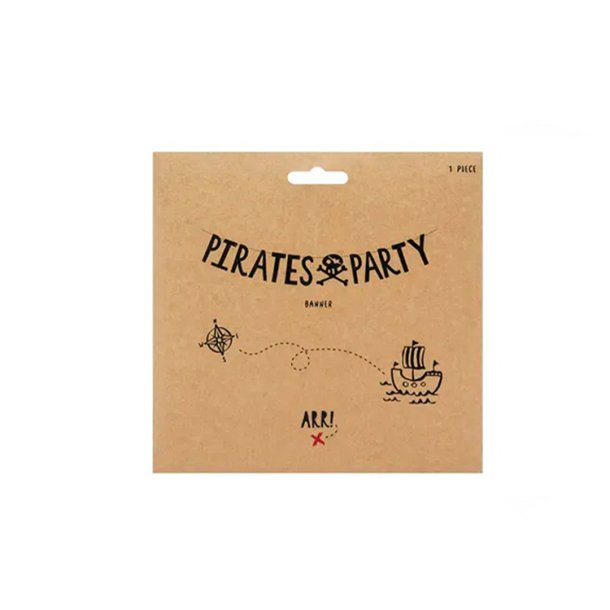 Pirates Party Banner / Sort