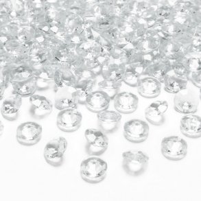 Diamant Konfetti/ Transparent