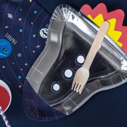 Space Tallerkener/ 6 Stk.