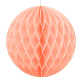 Honeycomb / Papirkugle Peach