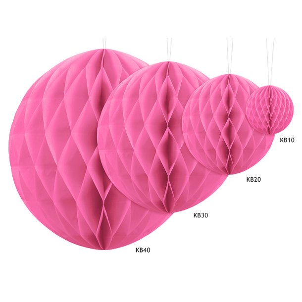 Honeycomb / Papirkugle M�rk Pink