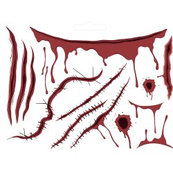 Tatoveringer Halloween/ Sr og Ar 