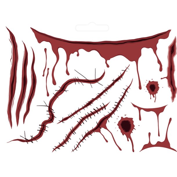 Tatoveringer Halloween/ Sr og Ar 