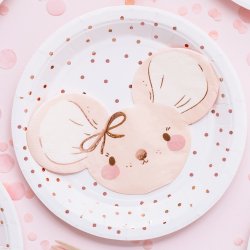 Servietter Lyserd Mus/ 20 Stk. 