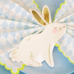  Servietter Hare M. Guld/ 20 Stk. 