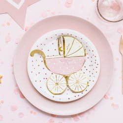 Servietter Lyserd Barnevogn/ 20 Stk.