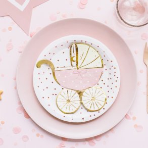 Servietter Lyserd Barnevogn/ 20 Stk.