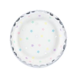 Pastel Stjerne Tallerkener 18 Cm./ 6 Stk.