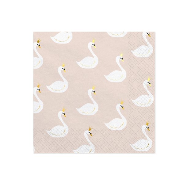 Servietter Svane / 20 Stk.