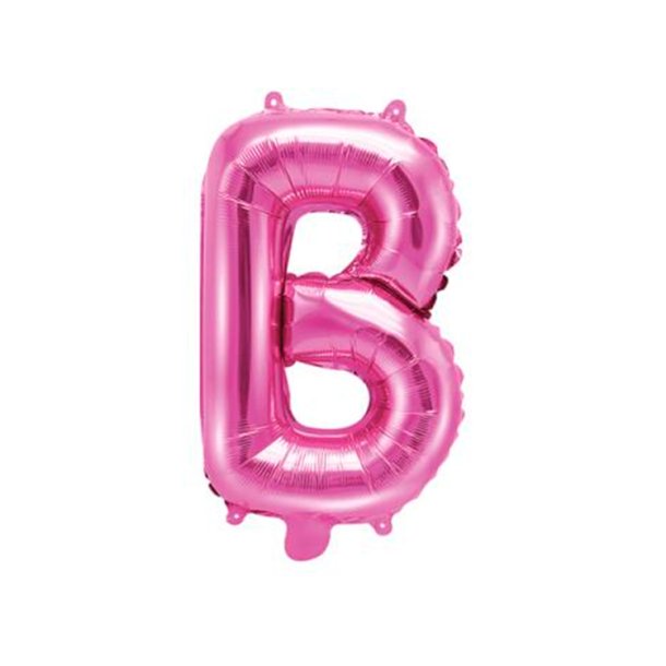 Foliebogstaver A-Z 35 cm. / M�rk Rosa