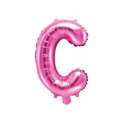 Foliebogstaver A-Z 35 cm. / M�rk Rosa