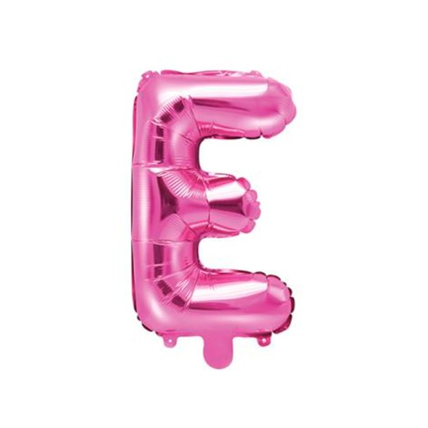 Foliebogstaver A-Z 35 cm. / M�rk Rosa