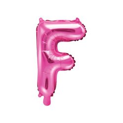 Foliebogstaver A-Z 35 cm. / M�rk Rosa