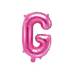 Foliebogstaver A-Z 35 cm. / M�rk Rosa