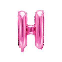 Foliebogstaver A-Z 35 cm. / M�rk Rosa