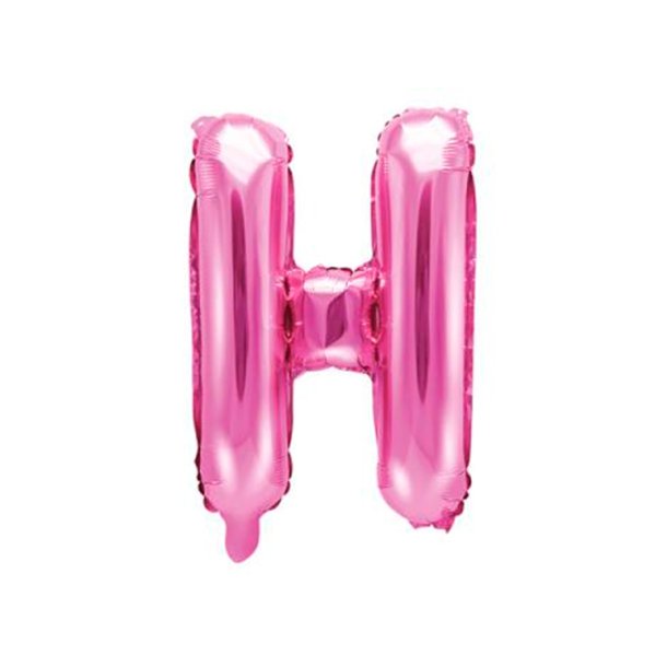 Foliebogstaver A-Z 35 cm. / M�rk Rosa