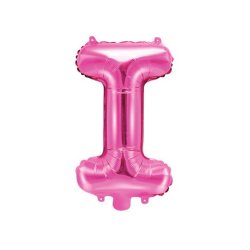 Foliebogstaver A-Z 35 cm. / M�rk Rosa