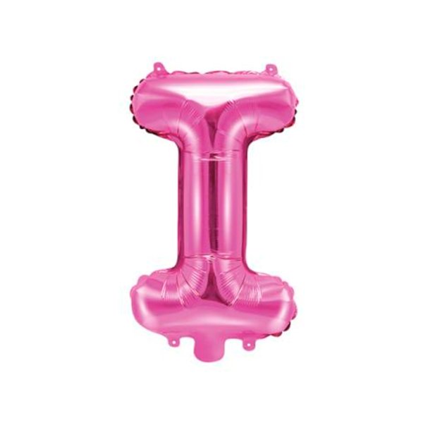 Foliebogstaver A-Z 35 cm. / M�rk Rosa