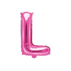 Foliebogstaver A-Z 35 cm. / M�rk Rosa