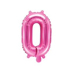 Foliebogstaver A-Z 35 cm. / M�rk Rosa