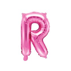 Foliebogstaver A-Z 35 cm. / M�rk Rosa