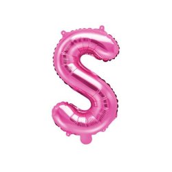 Foliebogstaver A-Z 35 cm. / M�rk Rosa