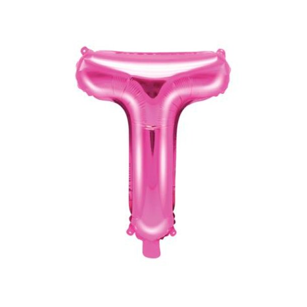 Foliebogstaver A-Z 35 cm. / M�rk Rosa