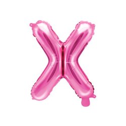 Foliebogstaver A-Z 35 cm. / M�rk Rosa