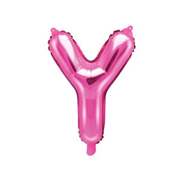 Foliebogstaver A-Z 35 cm. / M�rk Rosa