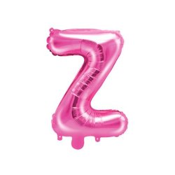 Foliebogstaver A-Z 35 cm. / M�rk Rosa
