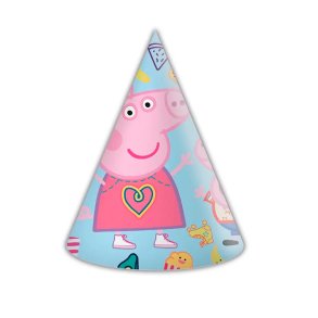 Partyhat/ Gurli Gris 6 stk.