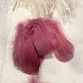 Dekorations Fjer/Lyng Lilla