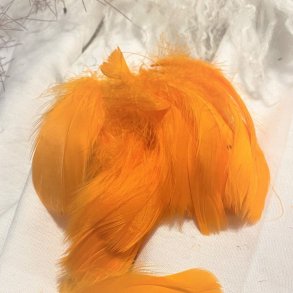 Dekorations Fjer/Orange