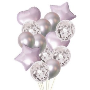 Ballon Mix 14 stk. / Slv