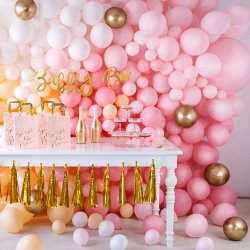 Latex Ballon Metallic  Guld 30 cm.