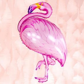 Flamingo Folieballon 95 x 70 Cm.