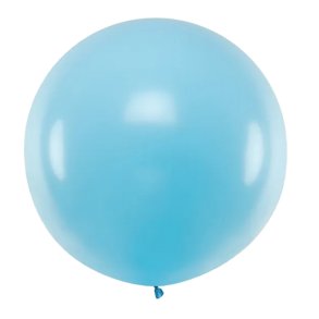 Kmpe Ballon 1 M. / Pastel Lysebl