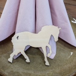 Bordkort Birketr/ Hest