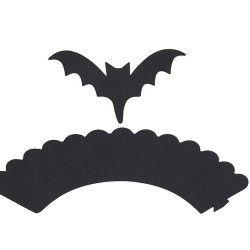 Flagermus Cupcake Wrappers/24 Stk.