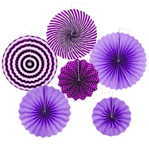 Rosetter/ 6 Stk. Lilla