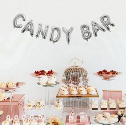 Candybar Folieballon/ Slv