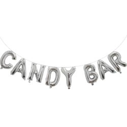 Candybar Folieballon/ Slv