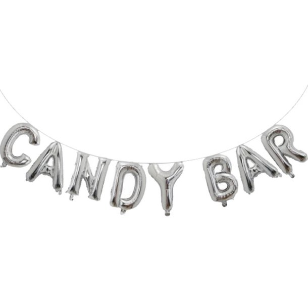 Candybar Folieballon/ Slv