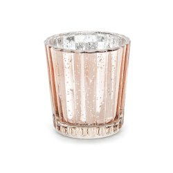 Rosegold Fyrfadstage 6 cm./ 4 Stk. 